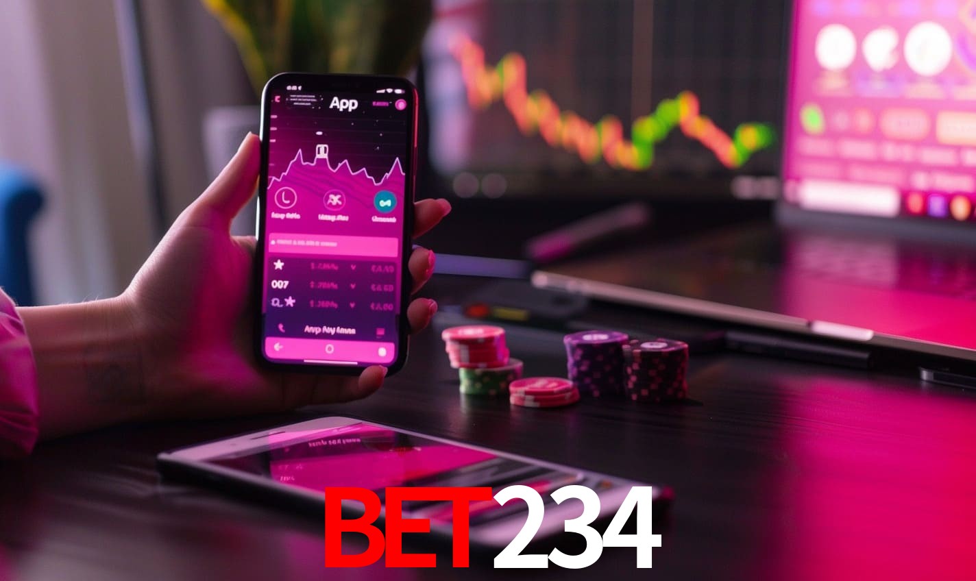Comparação APP mobile vs versão web da BET234